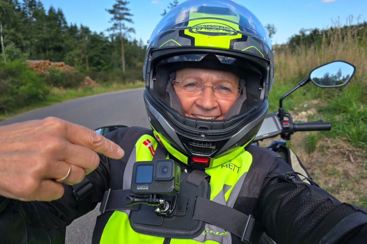 Kom med på MC tur på første række